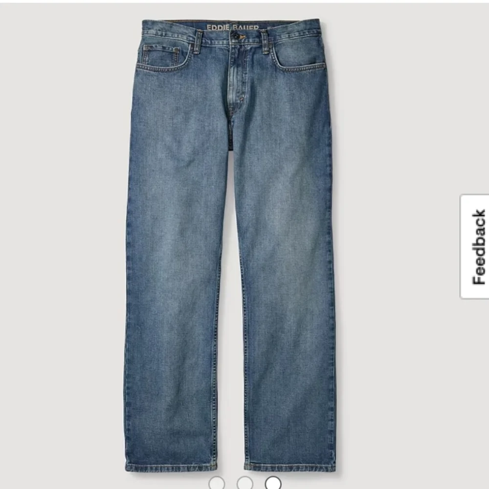 Eddie Bauer Men's Authentic Relaxed Fit Jeans 38x32 - Picture 9 of 9